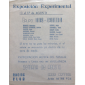 Exposición Experimental - Grupo  Des-Centro. [Buenos Aires], 13 al 17 de Agosto