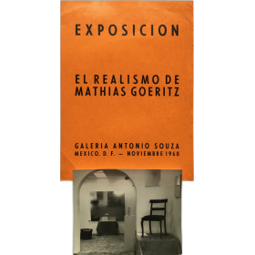 Conjunto fotografías Mathias Goeritz (1953-1960)