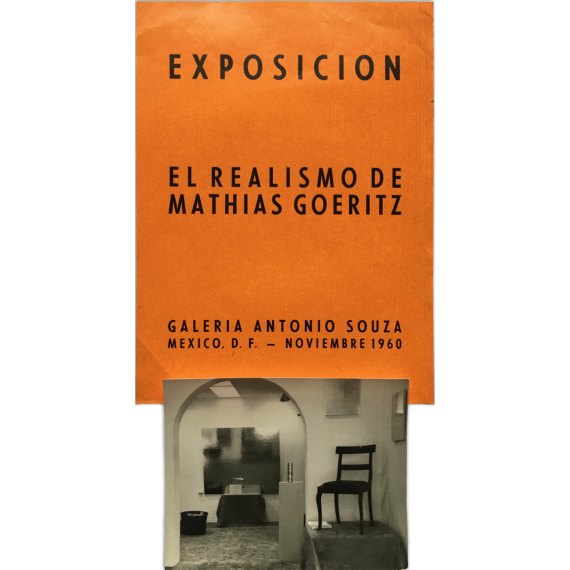 Conjunto fotografías Mathias Goeritz (1953-1960)
