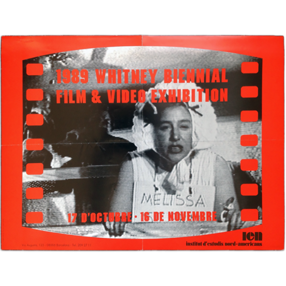 1989 Whitney Biennial Film & Video Exhibition. IEN, Barcelona, 17 d'octubre - 16 de novembre