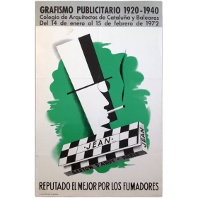 Grafismo Publicitario 1920-1940. Colegio de Arquitectos de Cataluña y Baleares, Barcelona, 14 de enero a 15 de febrero de 1972