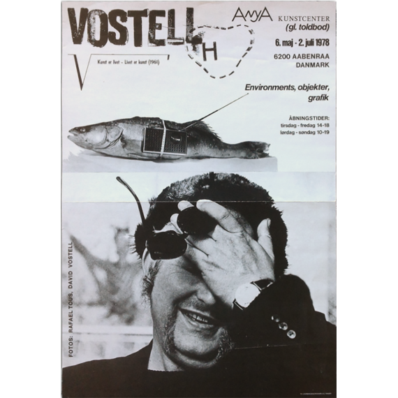 Vostell. Environments, objekter, grafik. Anya Kunstcenter, Aabenraa, Danmark, 6 maj - 2 juli 1978
