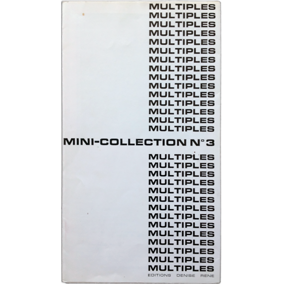 Multiples. Mini-Collection N° 3: Le Parc, Soto, Sobrino, Boto