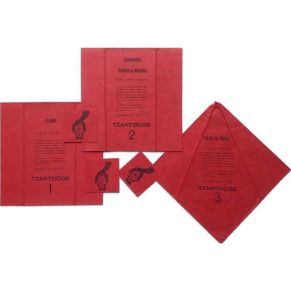 Tzántzicos: 1. Clamor / 2. Submarinas-Poemas de invierno / 3. Color de vidrio