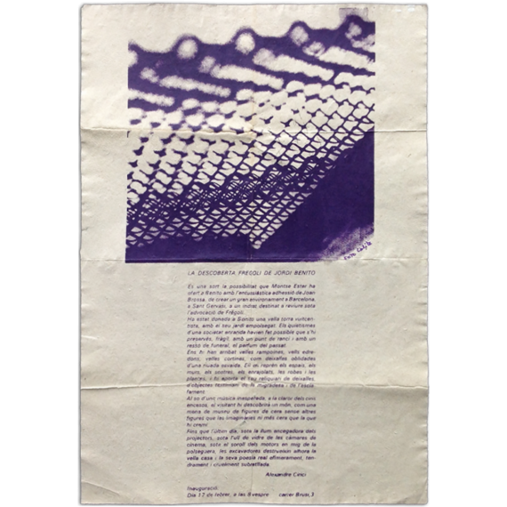 La "Descoberta Frègoli" de Jordi Benito