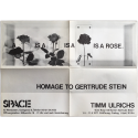 Timm Ulrichs - Homage to Gertrude Stein. Space, 1977