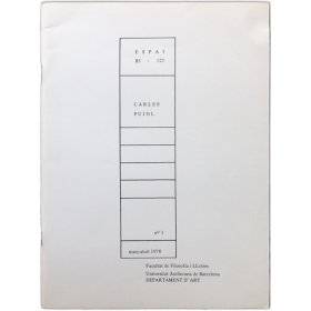 Espai B5 - 125, nº 1: Treballs recents de Carles Pujol