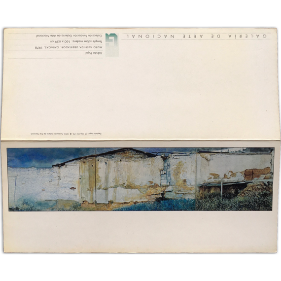 Adrián Pujol. Galería de Arte Nacional, Caracas, 1995