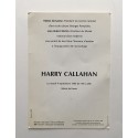 Harry Callahan. Musée national d'art moderne Centre George Pompidou, [Paris], septembre 1990