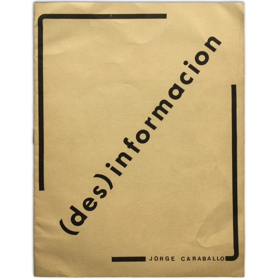 Jorge Caraballo - (des)información, Montevideo, 1986