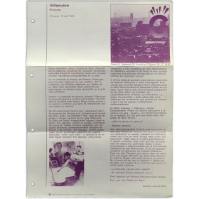 Villanueva - Pinturas. Galería G, Barcelona, 23 marzo - 14 abril 1976