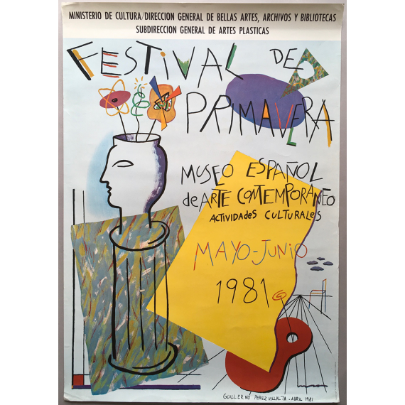 Festival de Primavera. Museo Español de Arte Contemporáneo. Actividades Culturales, mayo-junio 1981