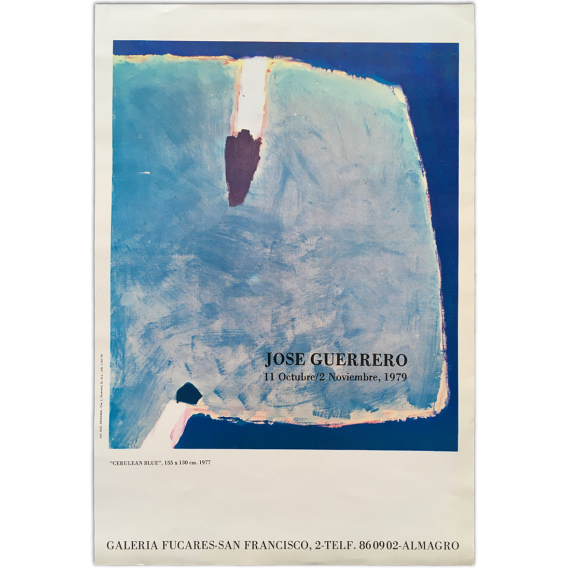 José Guerrero. Galería Fucares, Almagro, 11 Octubre - 2 Noviembre, 1979