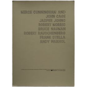 A Portfolio of Seven Prints Recording Collaborations with Merce Cunningham and Dance Company with a Text by Calvin Tomkins
