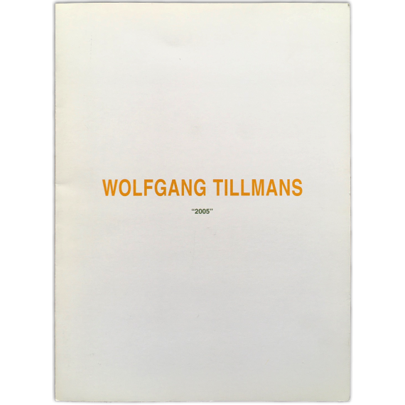 Wolfgang Tillmans. Galería Juana de Aizpuru, Madrid, enero 2005