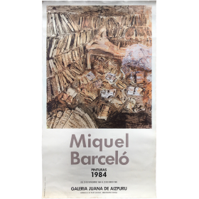 Miguel Barceló - Pinturas 1984. Galería Juana de Aizpuru, Madrid, del 30 de noviembre 1984 al 20 de enero 1985