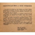 Problemas de la Nueva Cultura. Mensaje a la juventud española. Nº 1, Valencia, Abril de 1936