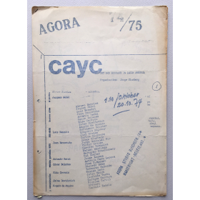 CAyC - Art and ideology in Latin America. Agora Studio, Maastricht, Nederland, 74/75