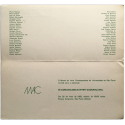 In-Comunicabile/Inter-Comunicável. Museu de Arte Contemporânea da Universidade de Sao Paulo, Sao Paulo, maio 1982