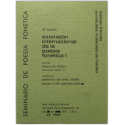 Seminario de Poesía Fonética (4ª sesión). Instituto Francés, Madrid, 28 de mayo 1971