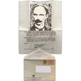 International Mail Art Exhibition "José Martí's Centennial" (Montevideo, 1995)