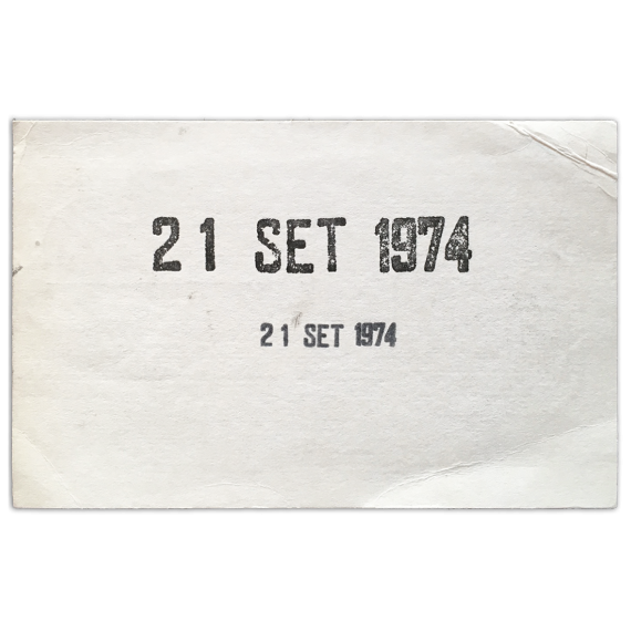 "21 set 1974" (Hexágono '71 - Nº 2 / 1974)