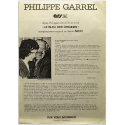 Philippe Garrel - "Le bleu des origines"