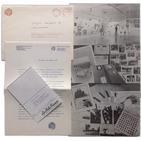EINA presenta "Mostra Internacional de Tramesa Postal". La Sala Vinçon, Barcelona, 5 al 17 de Novembre de 1973