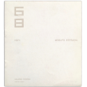 Adolfo Estrada. Galería Bonino, Buenos Aires, del 6 al 23 de Octubre de 1971
