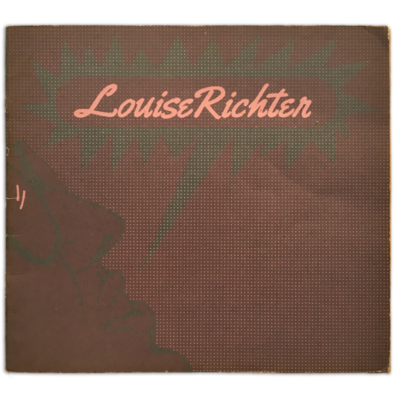 Louise Richter - Retratos. Museo de Bellas Artes, Caracas, Enero 1974