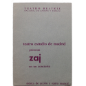 Teatro Estudio de Madrid presenta Zaj en un concierto. Música de acción y teatro musical. Zaj, Madrid 1967
