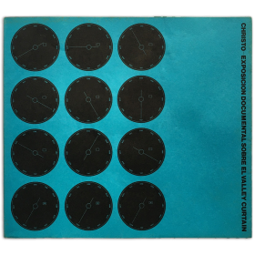 Christo - Exposición Documental sobre el Valley Curtain. Museo de Bellas Artes, Caracas, Marzo de 1975