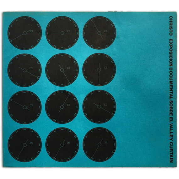 Christo - Exposición Documental sobre el Valley Curtain. Museo de Bellas Artes, Caracas, Marzo de 1975