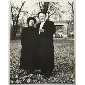 Fotografía Wolf Vostell y Mercedes (1992)