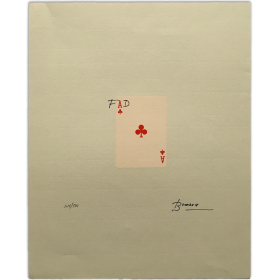 Serigrafía original de Joan Brossa