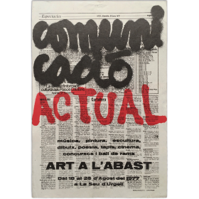 "Art a l'Abast". La Seu d'Urgell, del 18 al 25 d'agost del 1977
