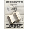 Concretismo '80. Facultad de Bellas Artes - Facultad de Filología, Sevilla, 11 al 29 Febrero 1980