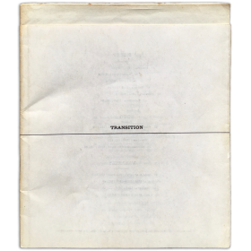 Transition: Camargo, Cruz-Díez, Guzmán, Otero, Mercedes Pardo, Pillet, Soto, Vasarely. Galerie d'Art Ravenstein, Bruxelles, 1963