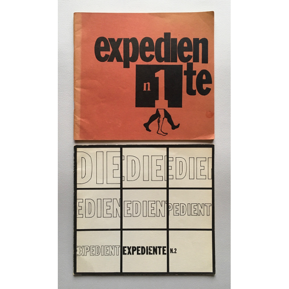 Expediente. Número 1 [1968] y número 2 (julio, agosto, septiembre 1970)