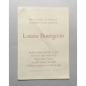 Louise Bourgeois New Sculpture. Robert Miller Gallery, New York, September-October 1984
