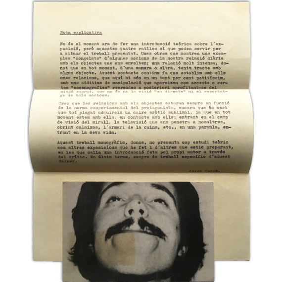 Jordi Cerdà - Triptic Live Performances (1980)