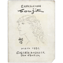 Exposición Foujita. Galería Müller, [Buenos Aires], Mayo 1932