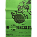 IN CONCRETO Posters Objekte Projekte. Ausstellung visueller Poesie. Zürich - Freiburg, 1968