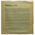 Poesie e no. Circolo García Lorca, Firenze, 22 settembre 1967