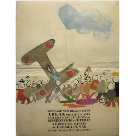 Galeries d'Art Catalonia. Representació de titelles, Barcelona, 26 maig 1936