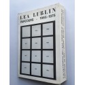 Lea Lublin - Parcours 1965-1975. ICC Internationaal Cultureel Centrum, Antwerpen, 22 november-21 december 1975