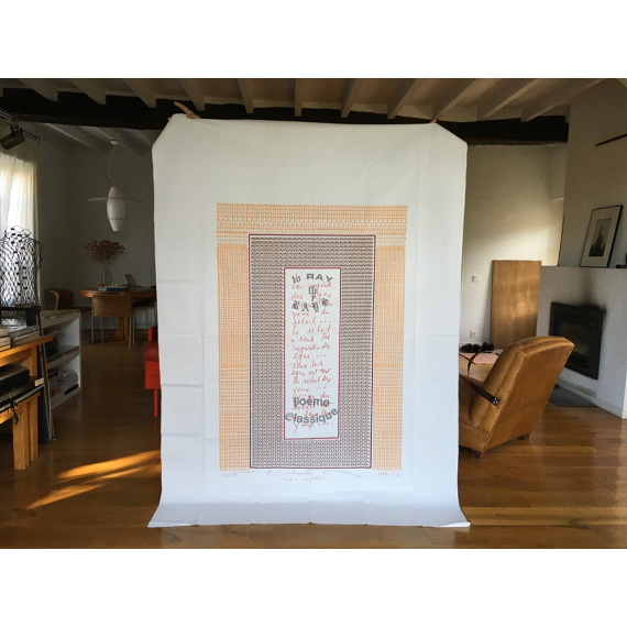 To ray the rays: poème classique (Dactylopoème) - Henri Chopin