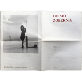 Heimo Zobernig. Galería Juana de Aizpuru, Madrid, noviembre 1988