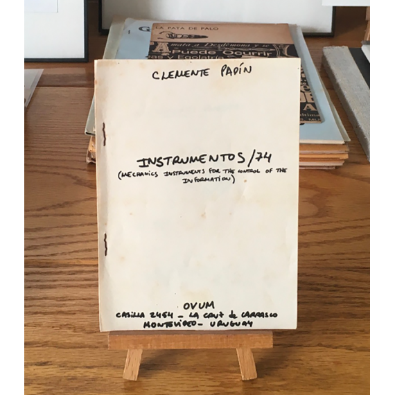 Instrumentos / 74 (Mechanics instruments for the control of the information) - Clemente Padín