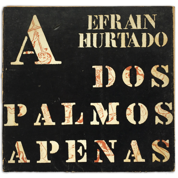 A dos palmos apenas